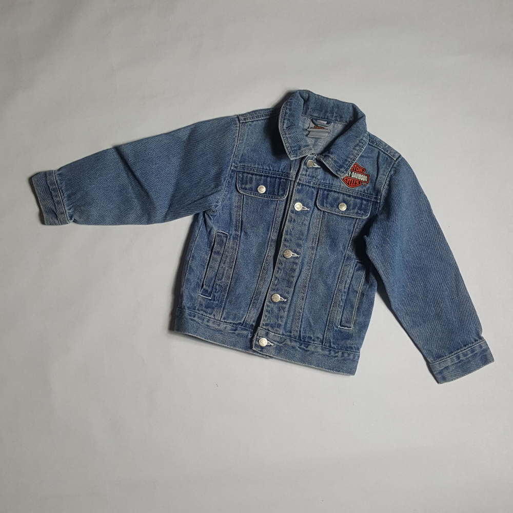 Harley Davidson Jacket Denim Graphic 4/5 - Picture 2 of 7